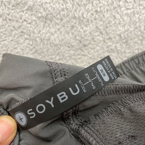 NWOT Soybu Men's M Jogger Gray Polyester & Spandex Track Pants - Picture 4 of 7